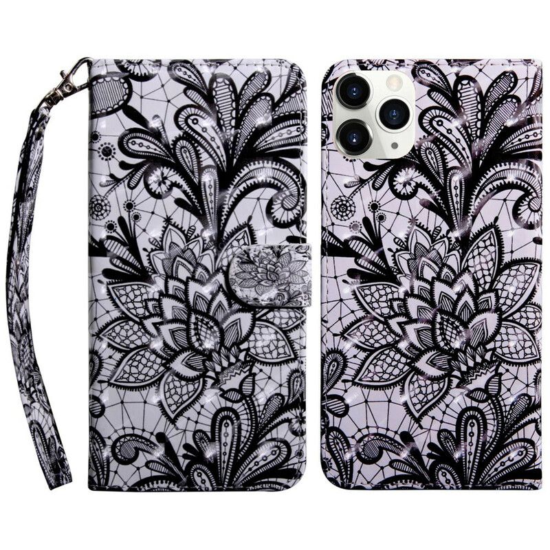 Flip Cover Til iPhone 13 Light Spot Lace