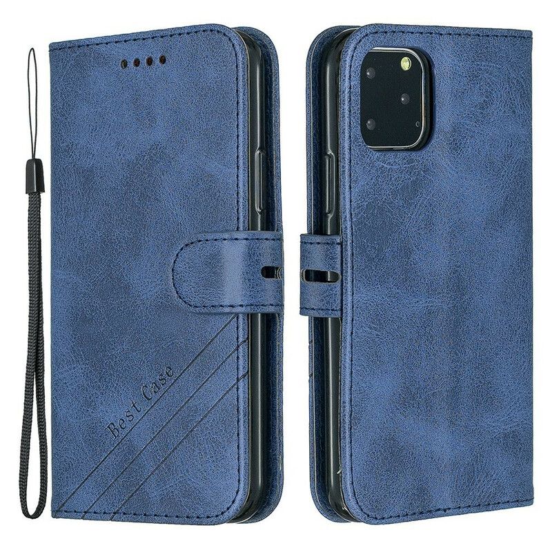 Læder Cover iPhone 13 Telefon Etui Best Case I Imiteret Læder