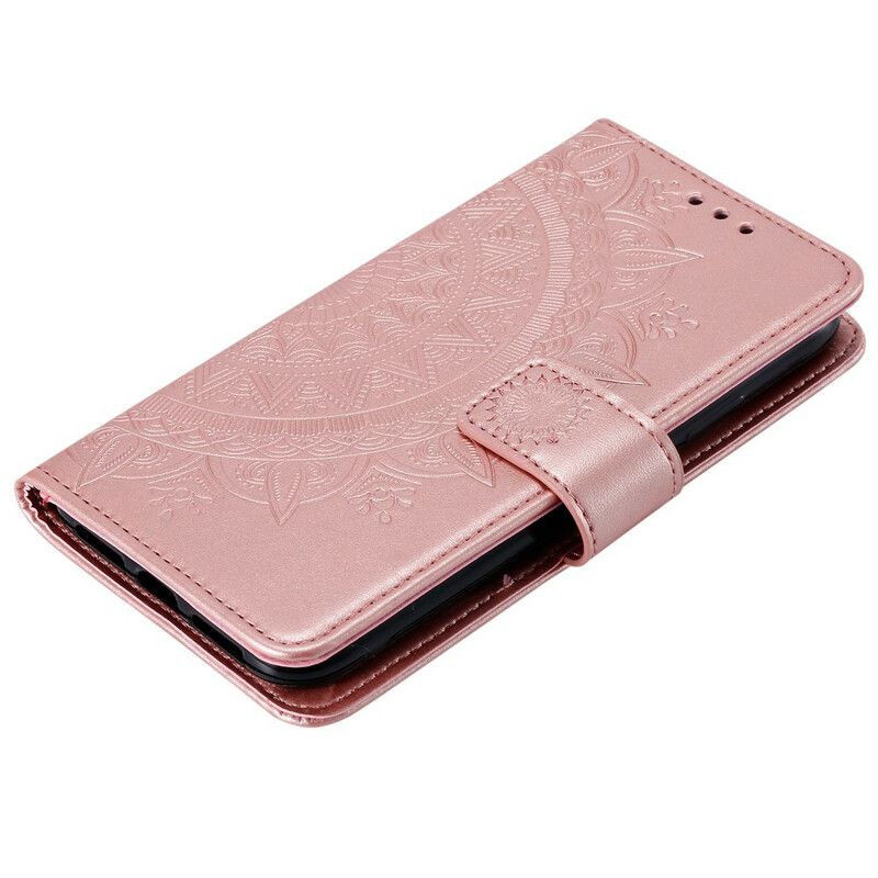 Læder Cover iPhone 13 Telefon Etui Mandala Søn