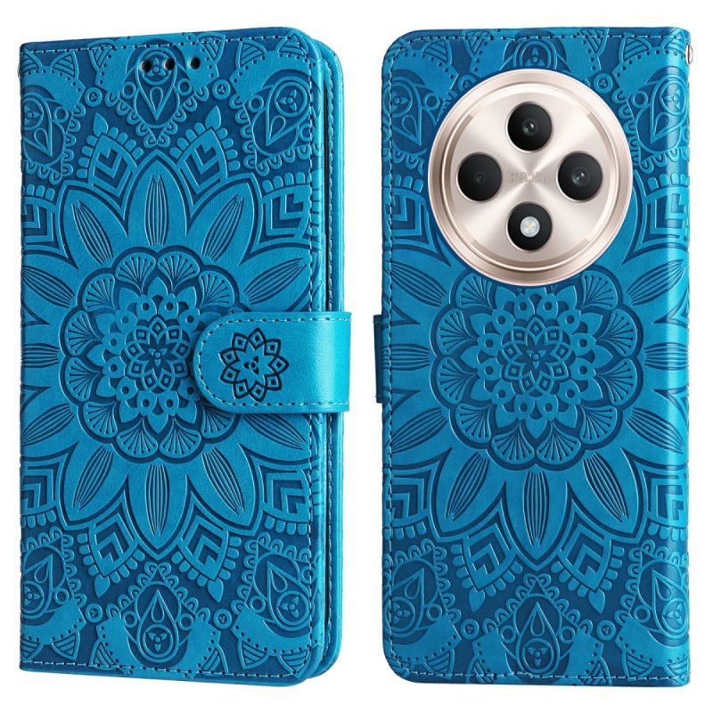 Flip Cover Oppo Reno 12f 5g Flamboyant Mandala