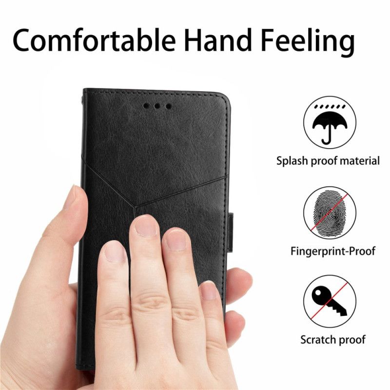 Flip Cover Oppo Reno 12f 5g Y Strap Design