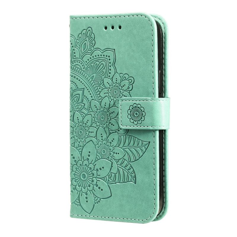 Flip Cover Til Oppo Reno 12f 5g Mandala Tryk