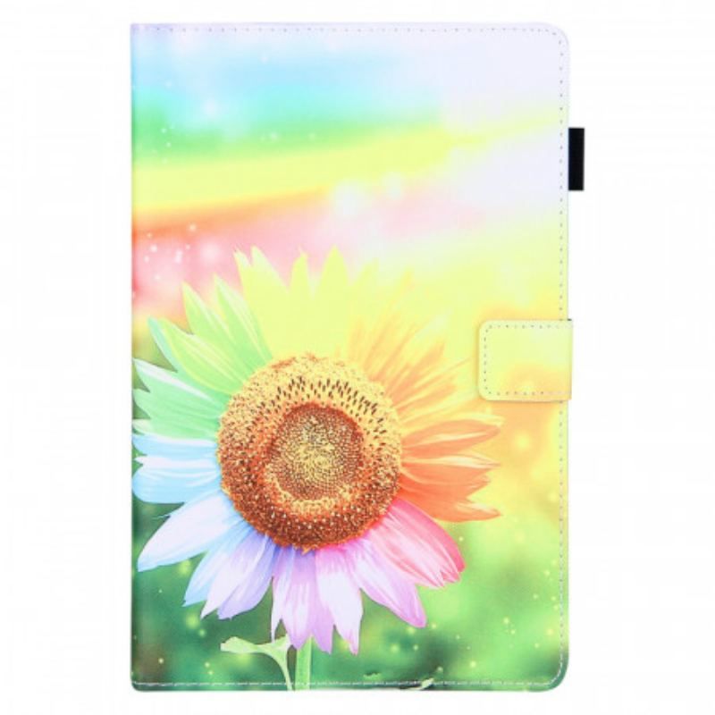 Flip Cover Samsung Galaxy Tab A8 (2021) Blomster I Solen