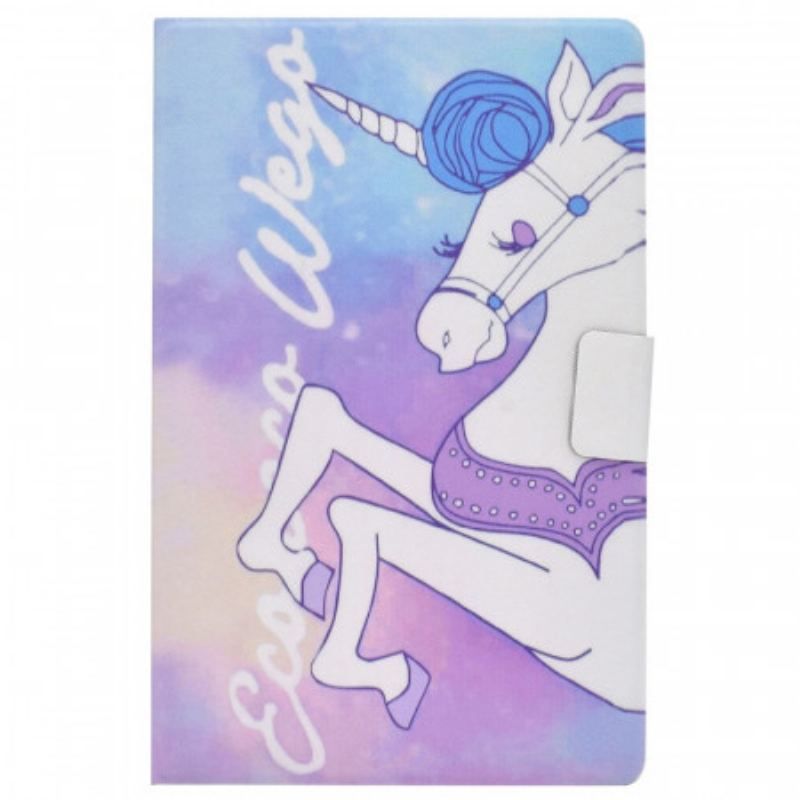 Flip Cover Samsung Galaxy Tab A8 (2021) Fantasy Unicorn