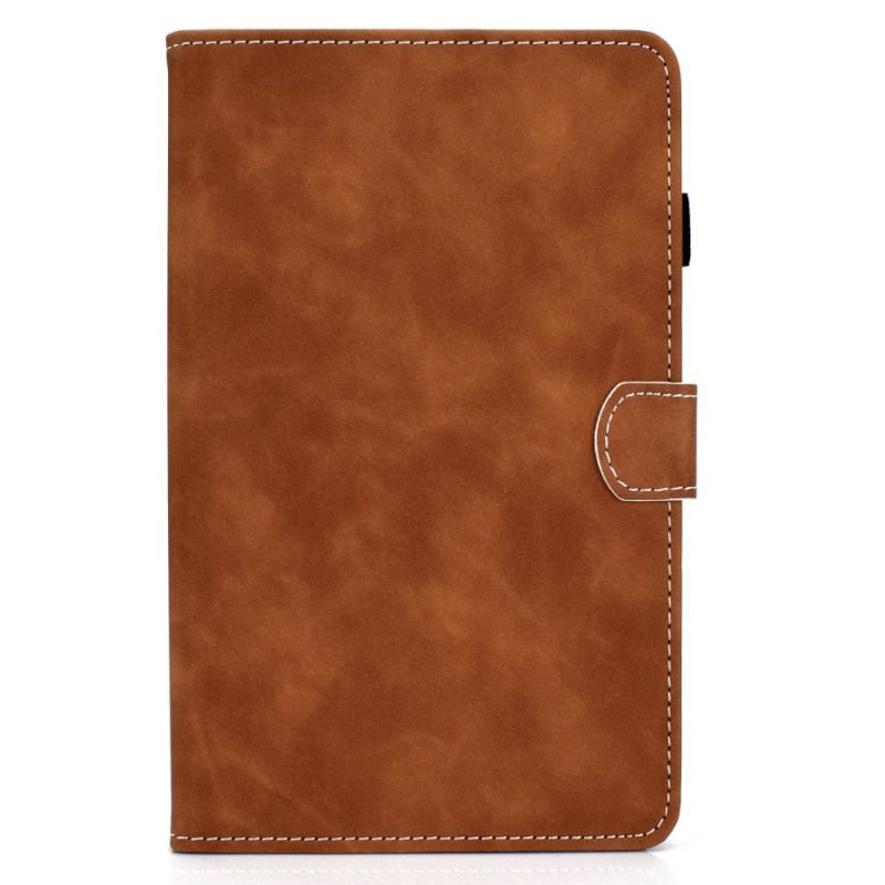 Flip Cover Samsung Galaxy Tab A8 (2021) Vintage Design Lædereffekt