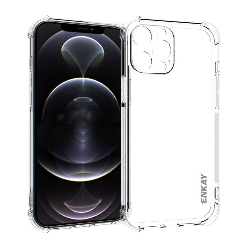 Cover iPhone 13 Pro Max Combo-etui Og Hærdet Glasskærm Enkay