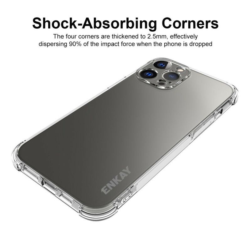 Cover iPhone 13 Pro Max Combo-etui Og Hærdet Glasskærm Enkay