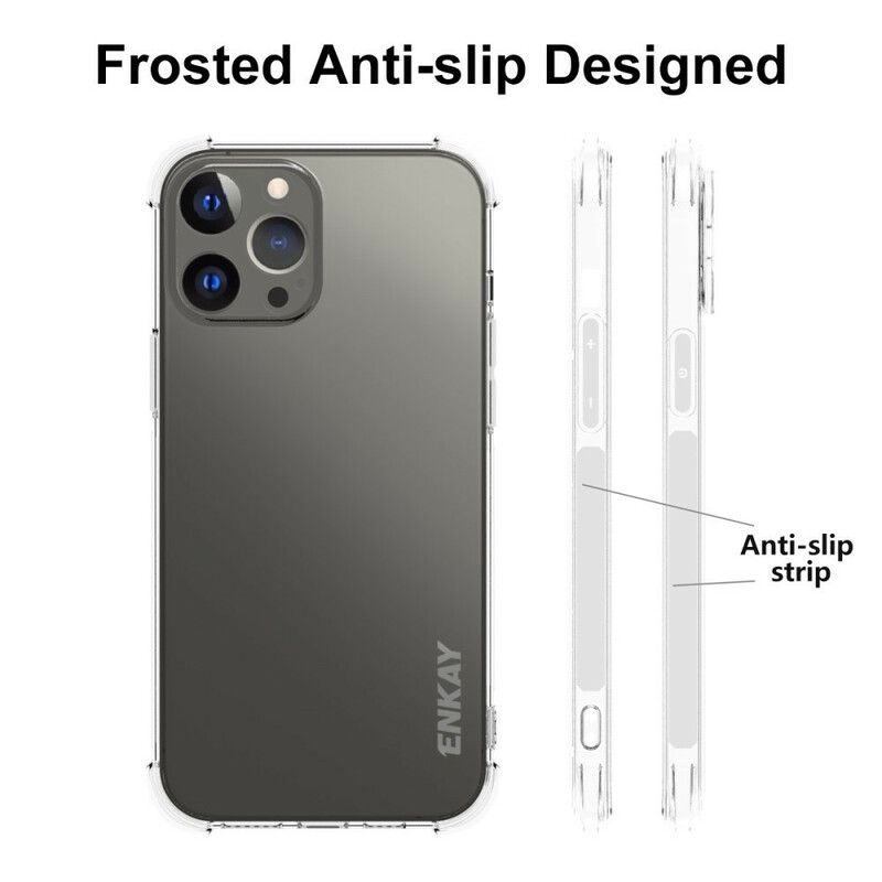 Cover iPhone 13 Pro Max Combo-etui Og Hærdet Glasskærm Enkay