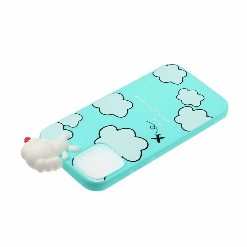 Cover iPhone 13 Pro Max Dog In The Clouds 3d