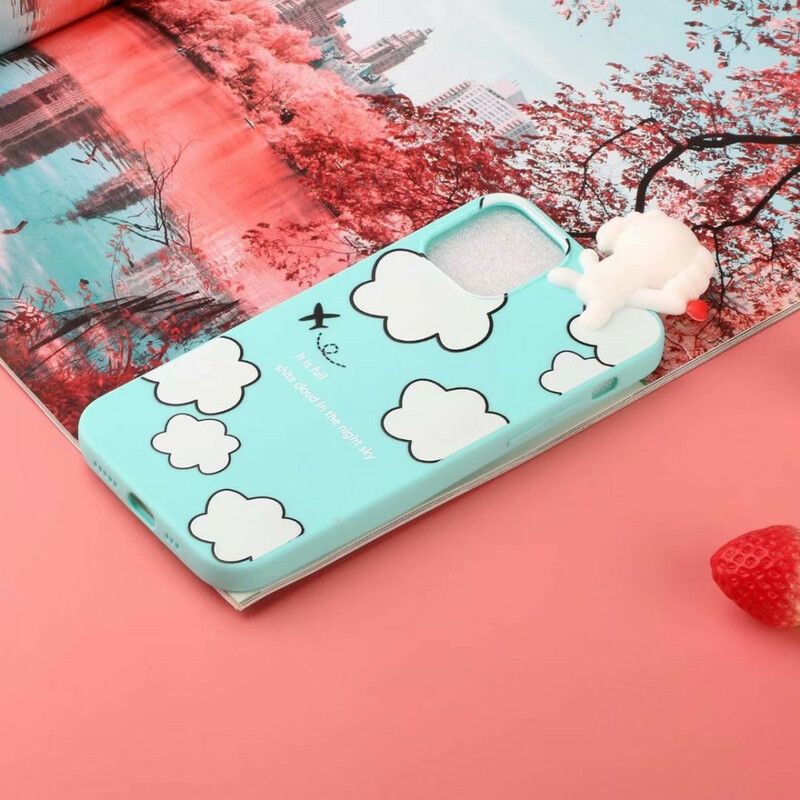 Cover iPhone 13 Pro Max Dog In The Clouds 3d