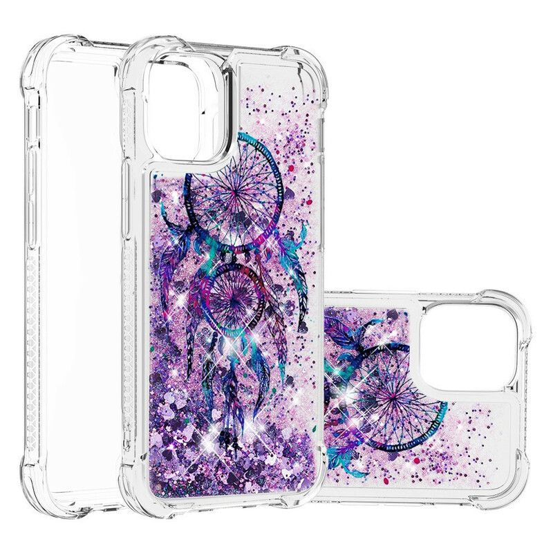 Cover iPhone 13 Pro Max Glitter Dream Catcher