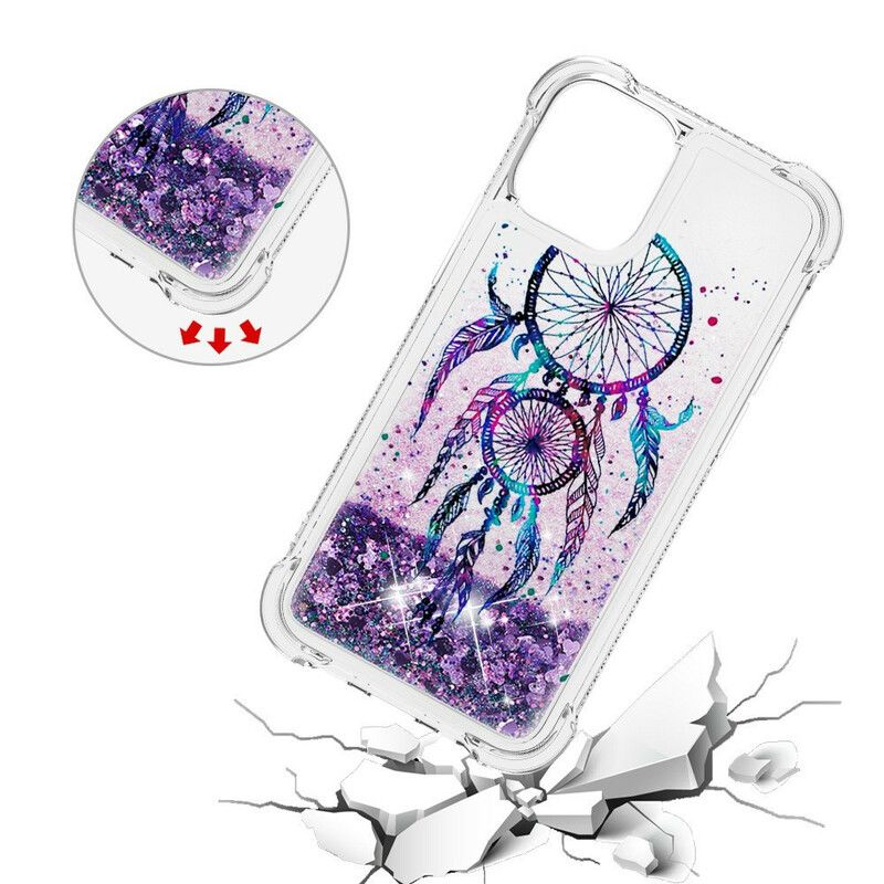 Cover iPhone 13 Pro Max Glitter Dream Catcher