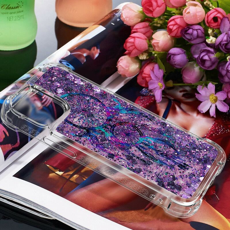 Cover iPhone 13 Pro Max Glitter Dream Catcher