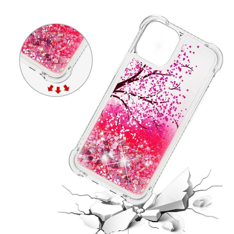 Cover iPhone 13 Pro Max Glittertræ