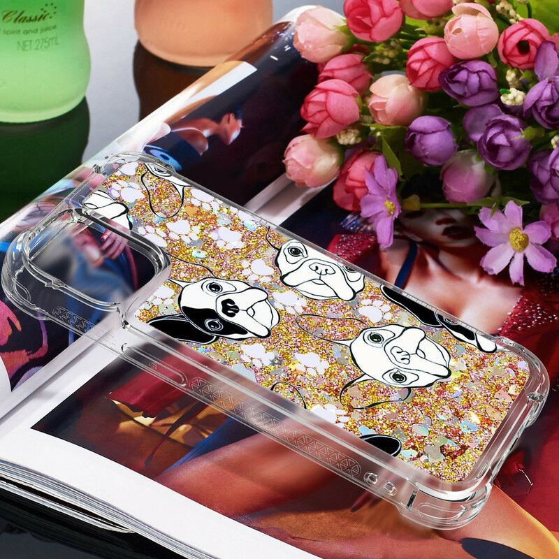 Cover iPhone 13 Pro Max Mr Glitter Dog