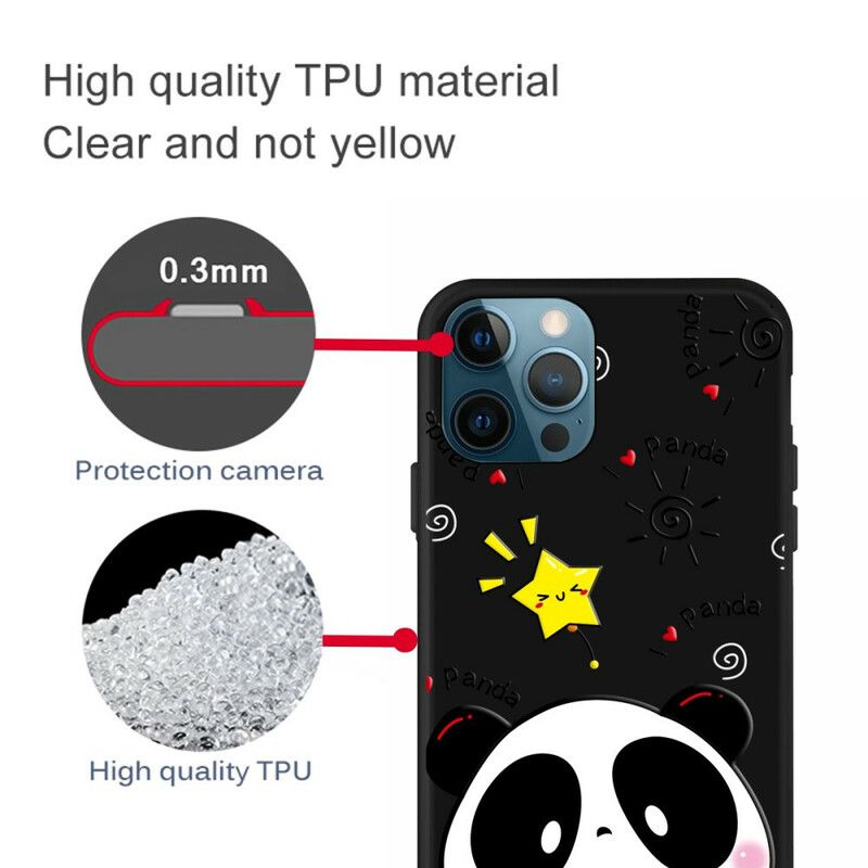 Cover iPhone 13 Pro Max Panda Star