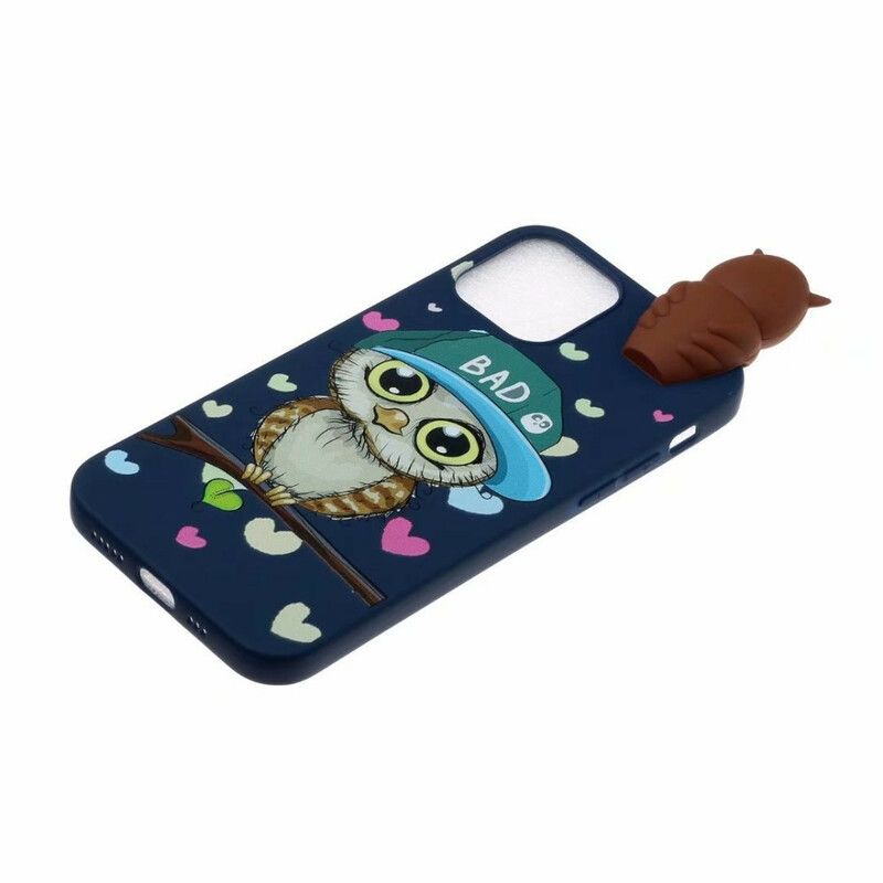 Cover iPhone 13 Pro Max Telefon Etui 3d Bad Owl