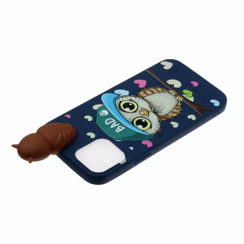 Cover iPhone 13 Pro Max Telefon Etui 3d Bad Owl