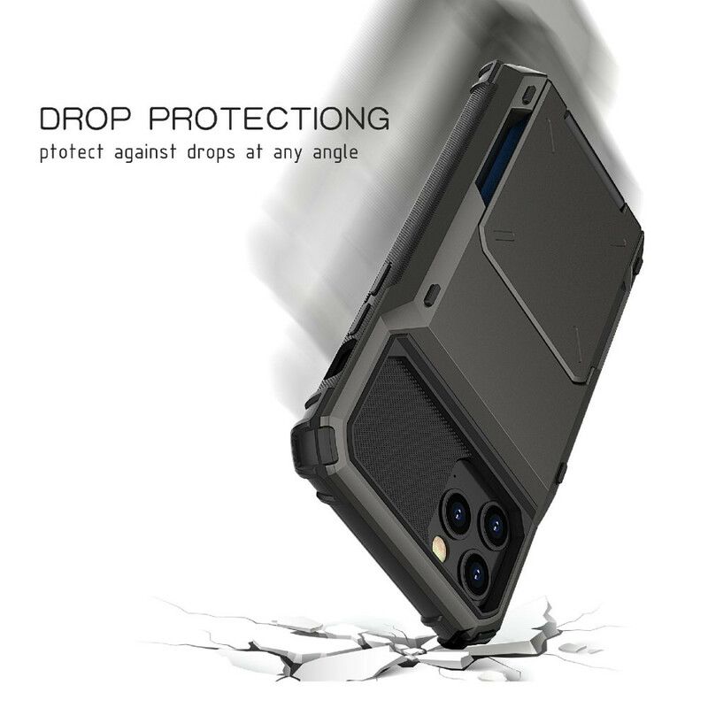 Cover iPhone 13 Pro Max Telefon Etui Flip Style Kortholder