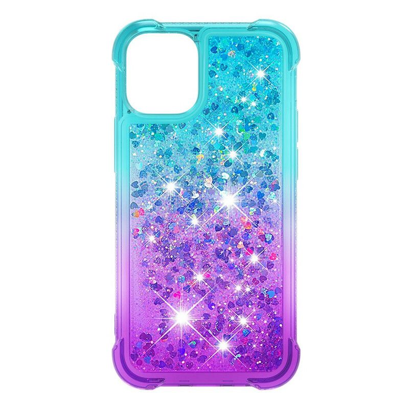 Cover iPhone 13 Pro Max Telefon Etui Glitterfarver