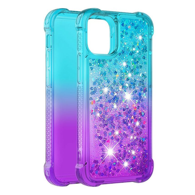 Cover iPhone 13 Pro Max Telefon Etui Glitterfarver