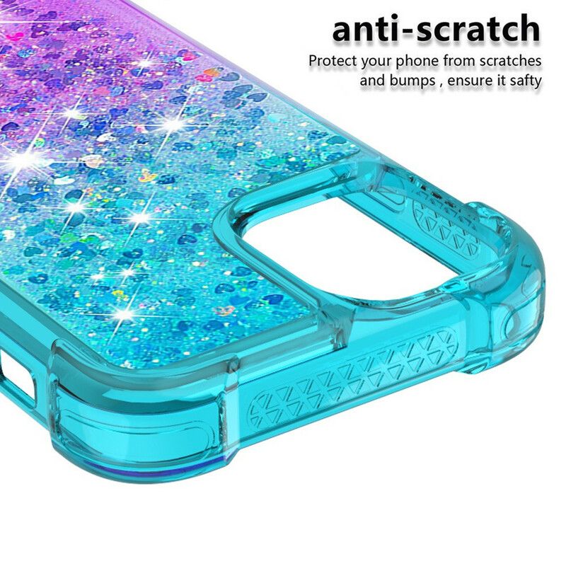 Cover iPhone 13 Pro Max Telefon Etui Glitterfarver