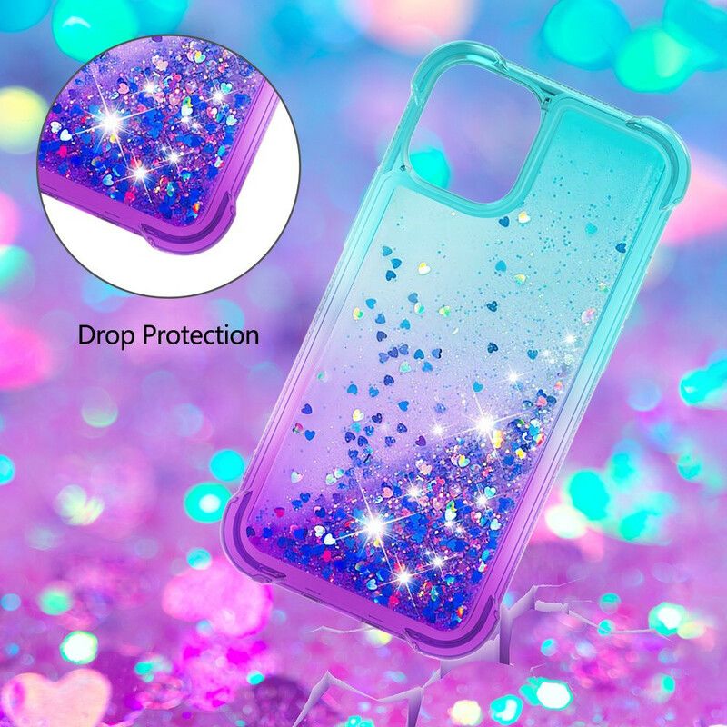 Cover iPhone 13 Pro Max Telefon Etui Glitterfarver