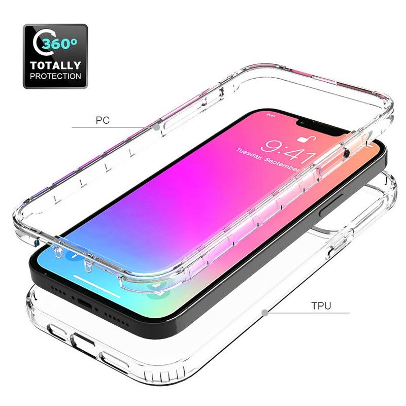 Cover iPhone 13 Pro Max Telefon Etui Gradient Farve