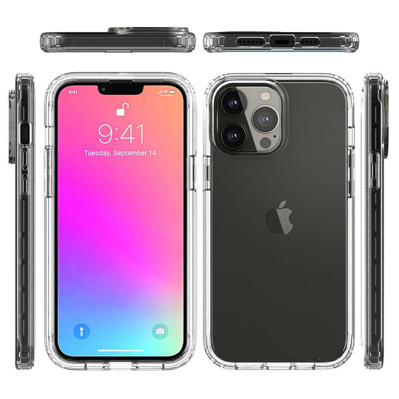 Cover iPhone 13 Pro Max Telefon Etui Gradient Farve