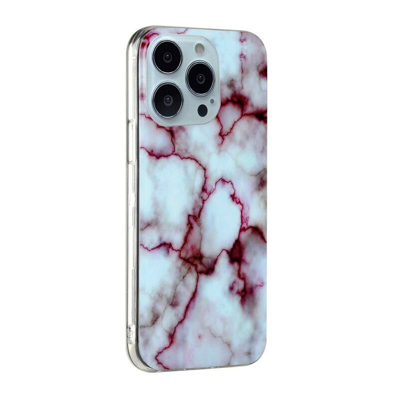 Cover iPhone 13 Pro Max Telefon Etui Simplified Marble