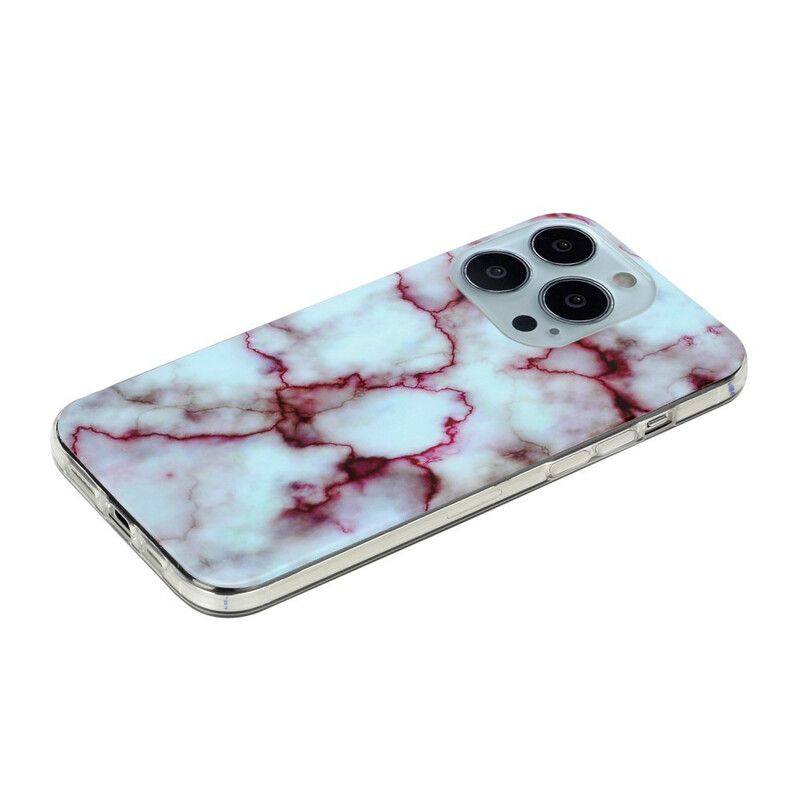 Cover iPhone 13 Pro Max Telefon Etui Simplified Marble