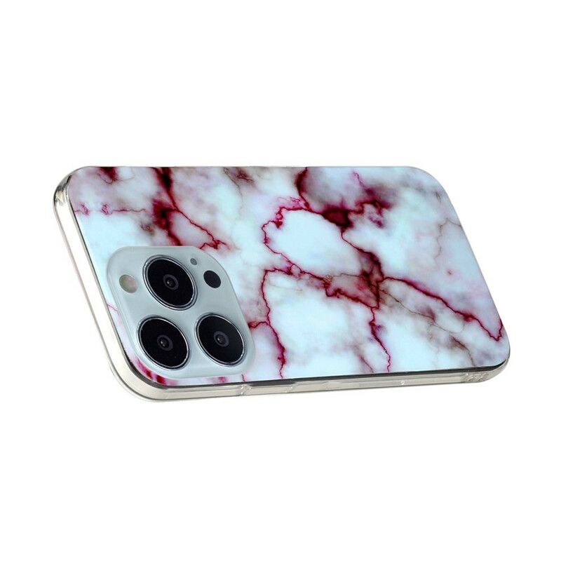 Cover iPhone 13 Pro Max Telefon Etui Simplified Marble