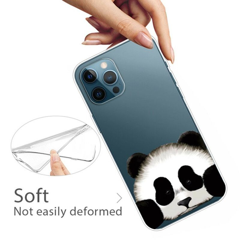 Cover iPhone 13 Pro Max Transparent Panda