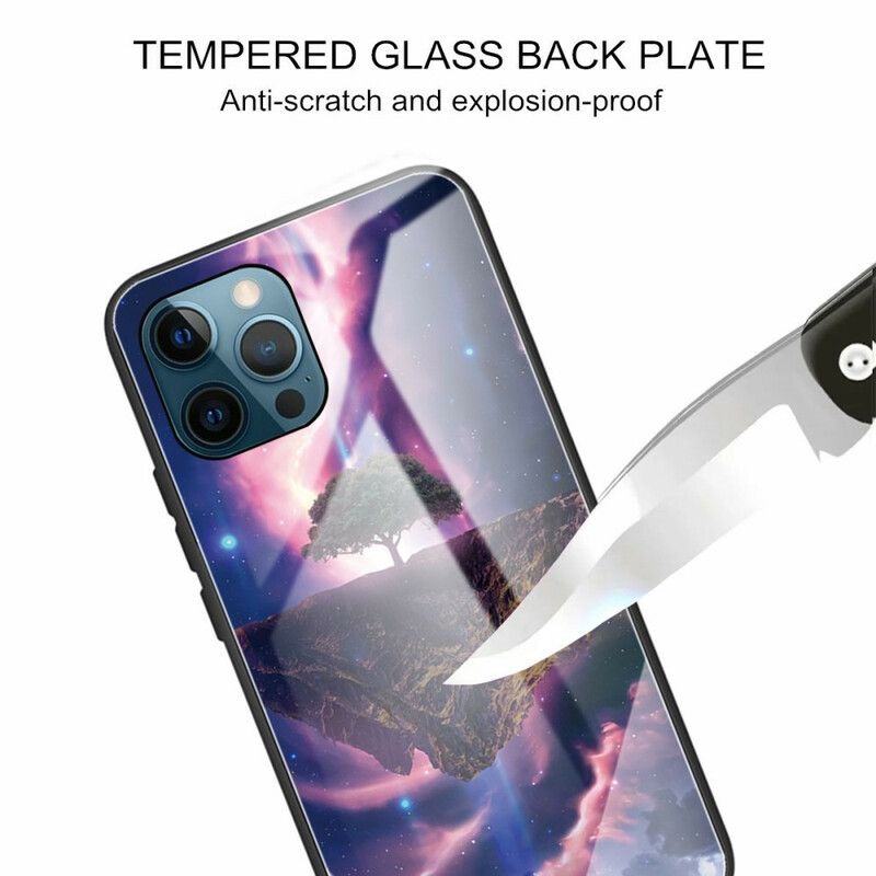 Cover iPhone 13 Pro Max Verdenstræ Af Hærdet Glas