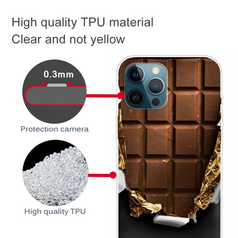 Cover Til iPhone 13 Pro Max Fleksibel Chokolade