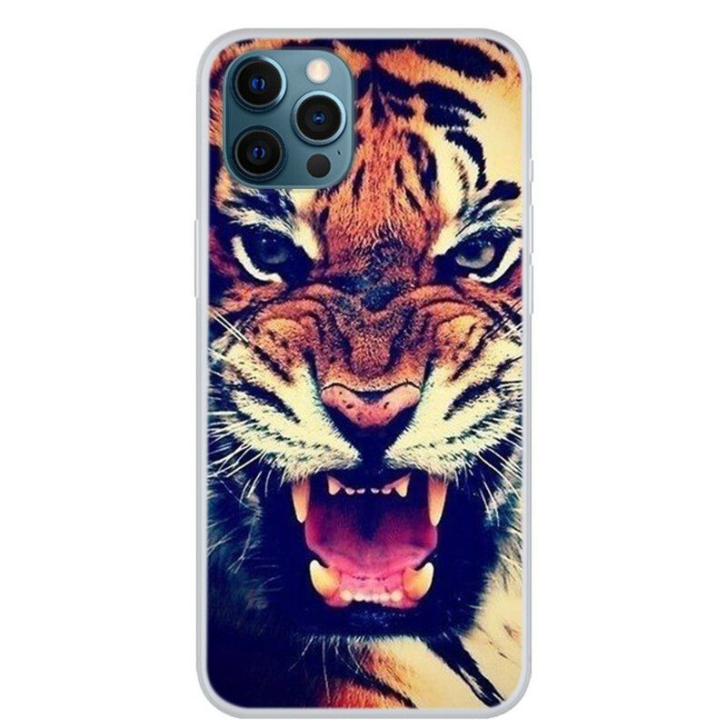 Cover Til iPhone 13 Pro Max Front Tiger