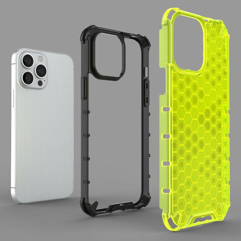 Cover Til iPhone 13 Pro Max Honeycomb Style