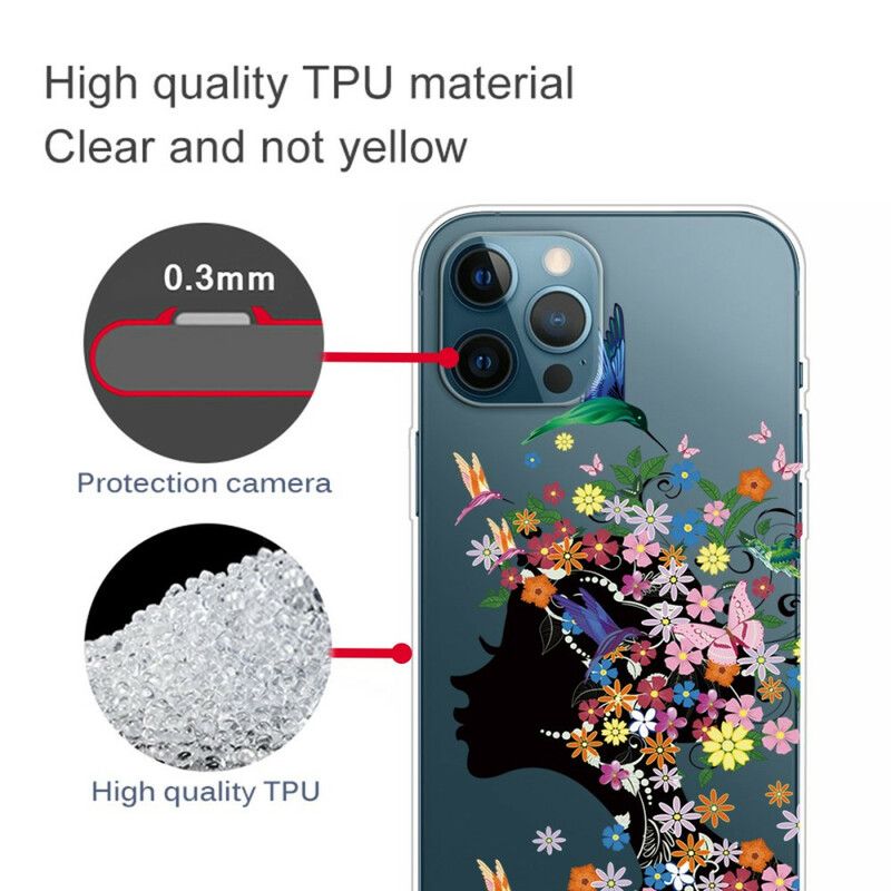 Cover Til iPhone 13 Pro Max Smukt Blomsterhoved