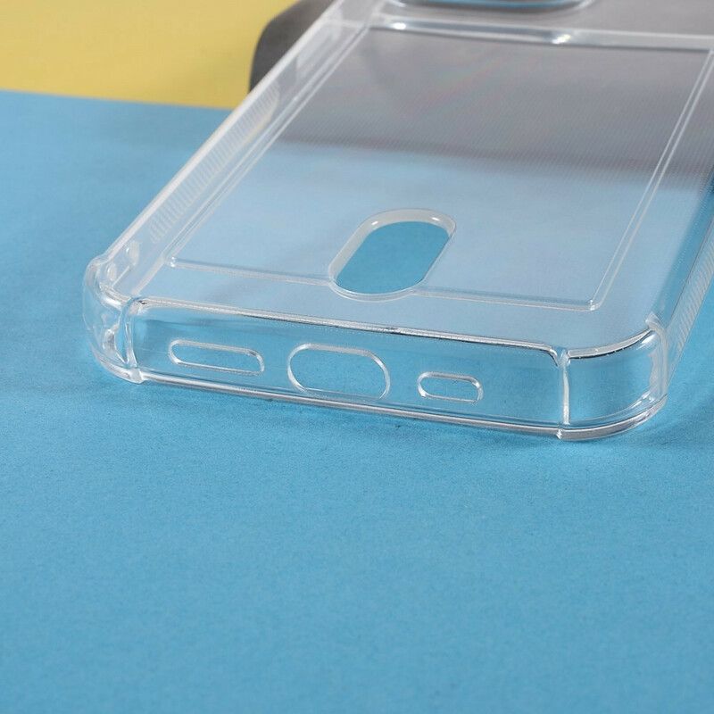 Cover Til iPhone 13 Pro Max Transparent Farve Kortholder