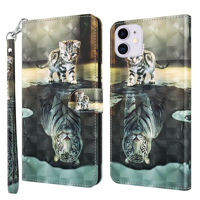 Flip Cover iPhone 13 Pro Max Ernest The Tiger