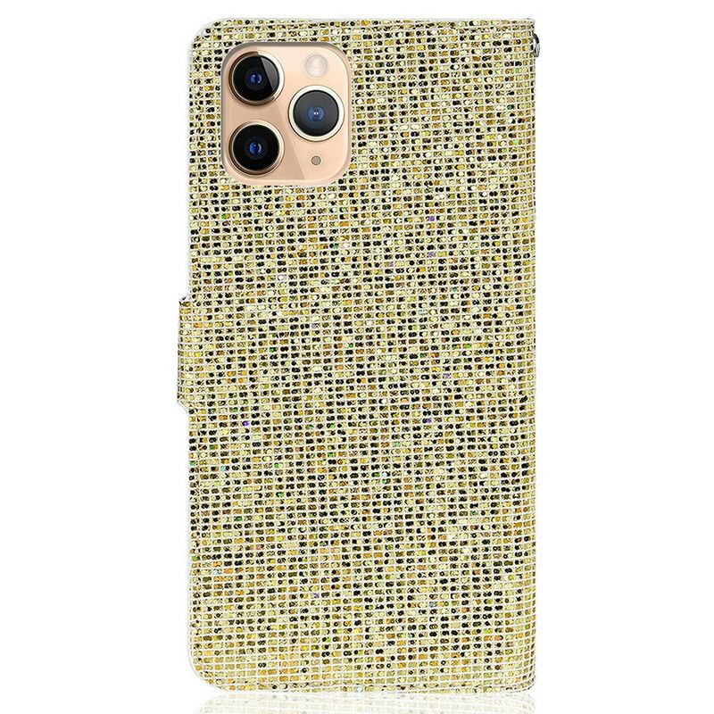 Flip Cover iPhone 13 Pro Max Glitter S Design