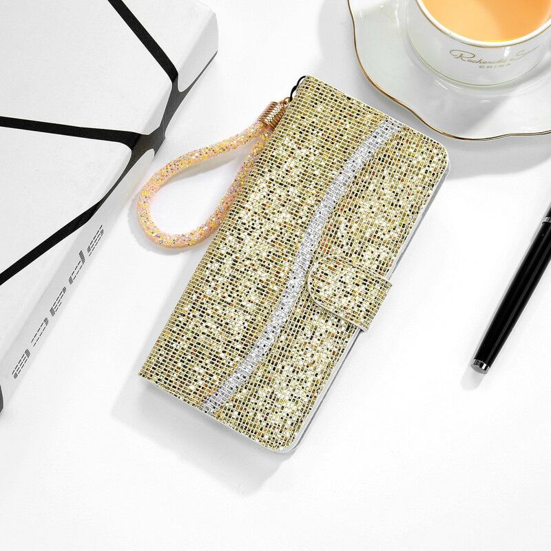 Flip Cover iPhone 13 Pro Max Glitter S Design