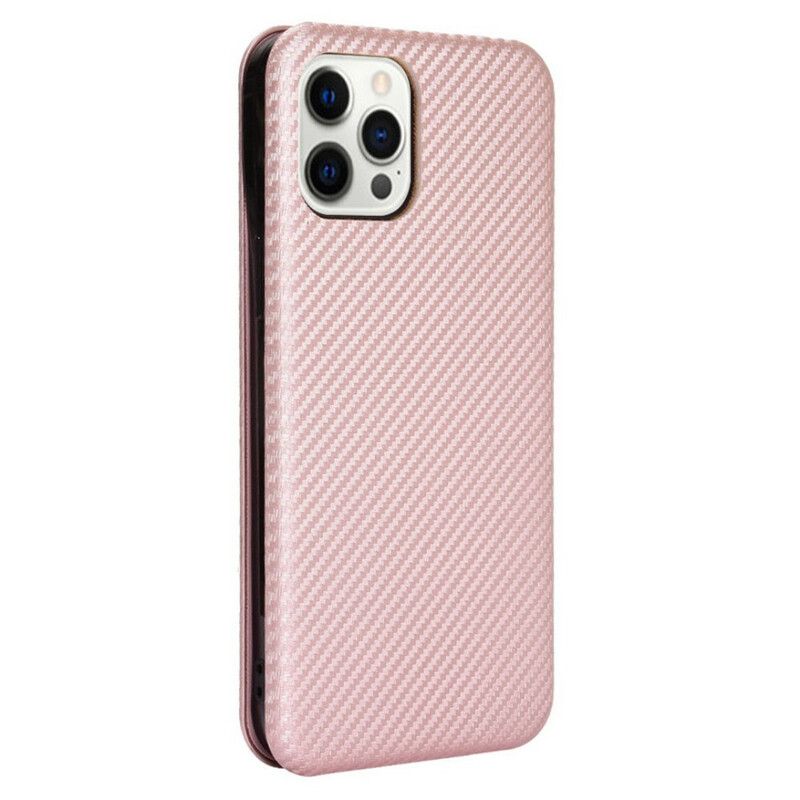 Flip Cover iPhone 13 Pro Max Kulfiber