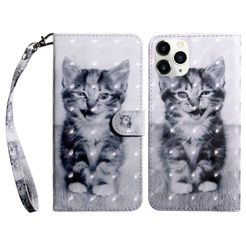 Flip Cover iPhone 13 Pro Max Light Spot Ignace The Kitten