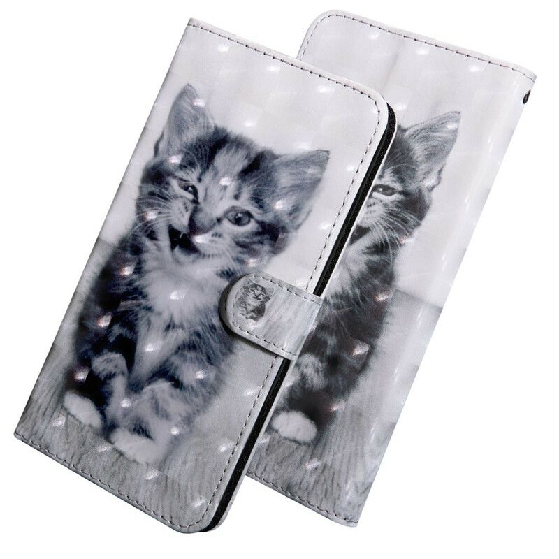 Flip Cover iPhone 13 Pro Max Light Spot Ignace The Kitten