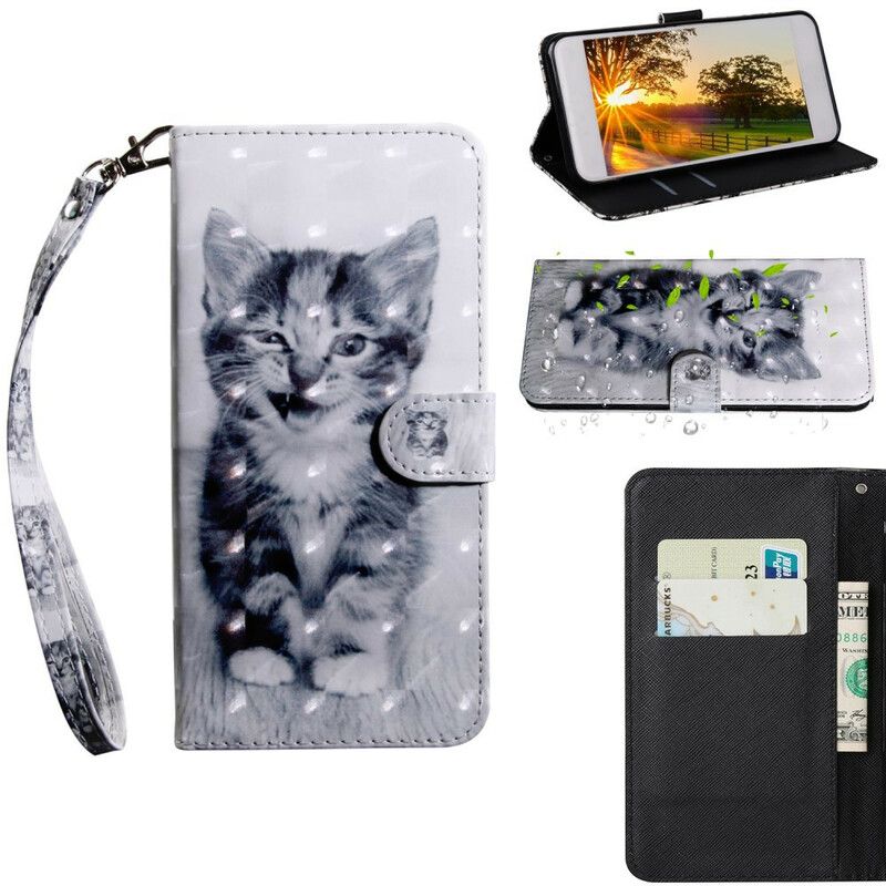 Flip Cover iPhone 13 Pro Max Light Spot Ignace The Kitten