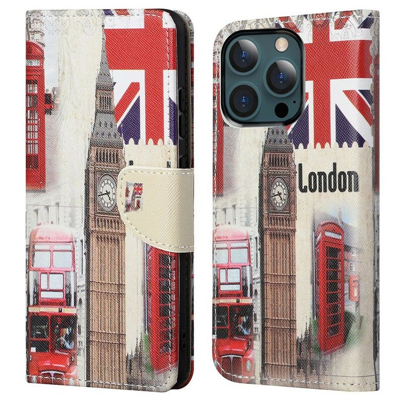 Flip Cover iPhone 13 Pro Max London Life