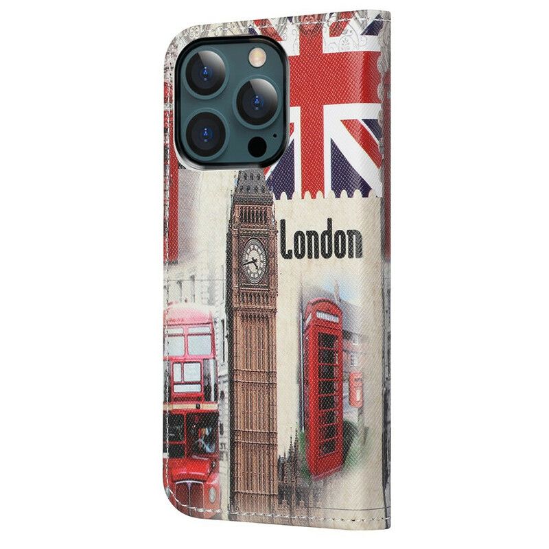 Flip Cover iPhone 13 Pro Max London Life