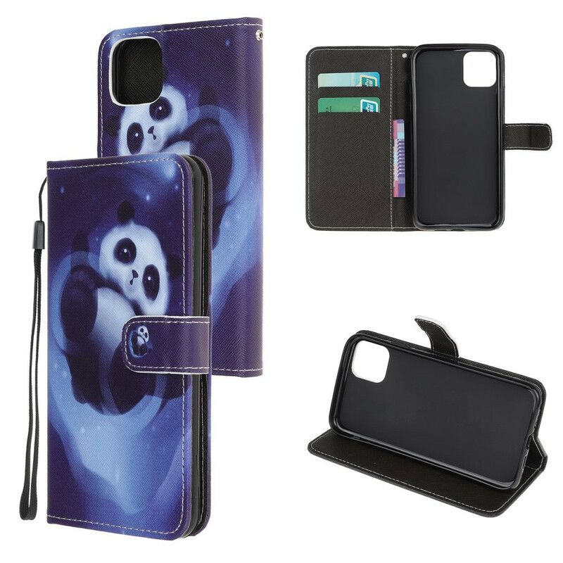 Flip Cover iPhone 13 Pro Max Panda Space