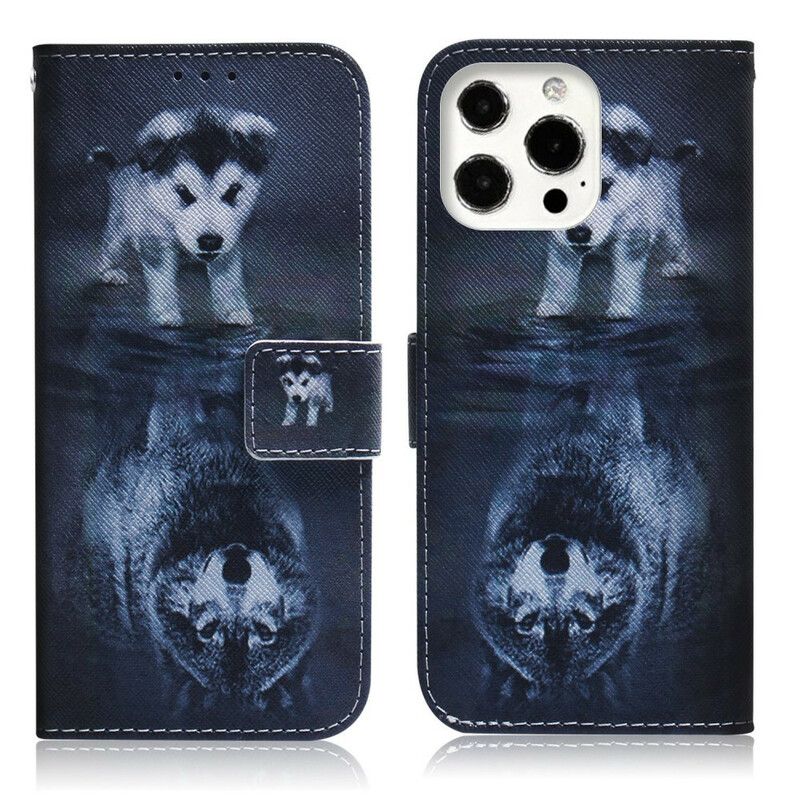 Flip Cover Til iPhone 13 Pro Max Ernesto The Wolf